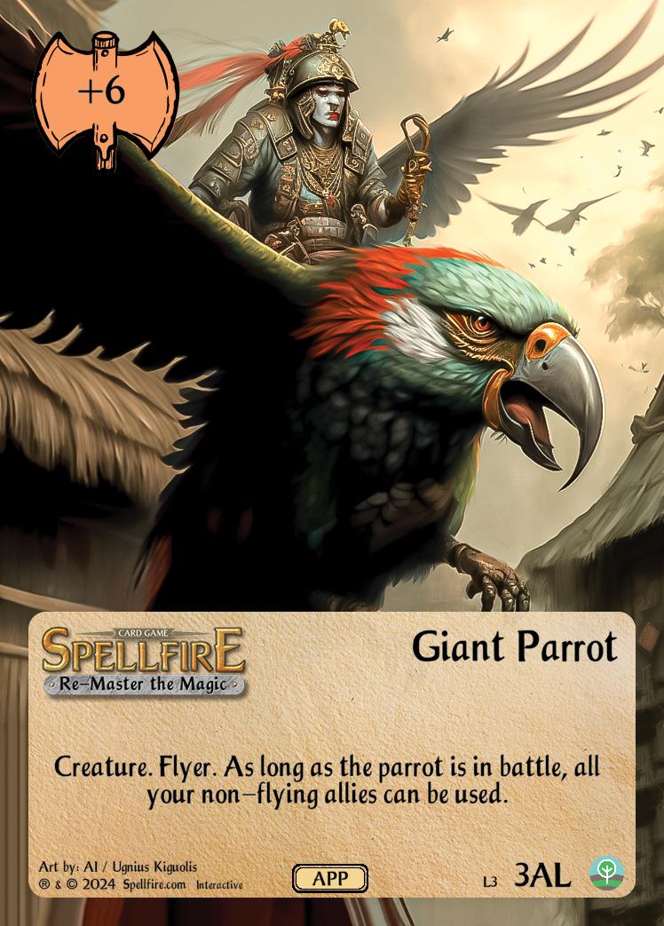 Level 3 Giant Parrot