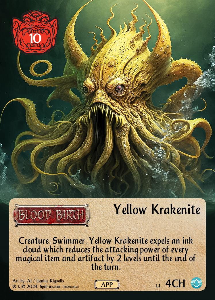 Level 1 Yellow Krakenite