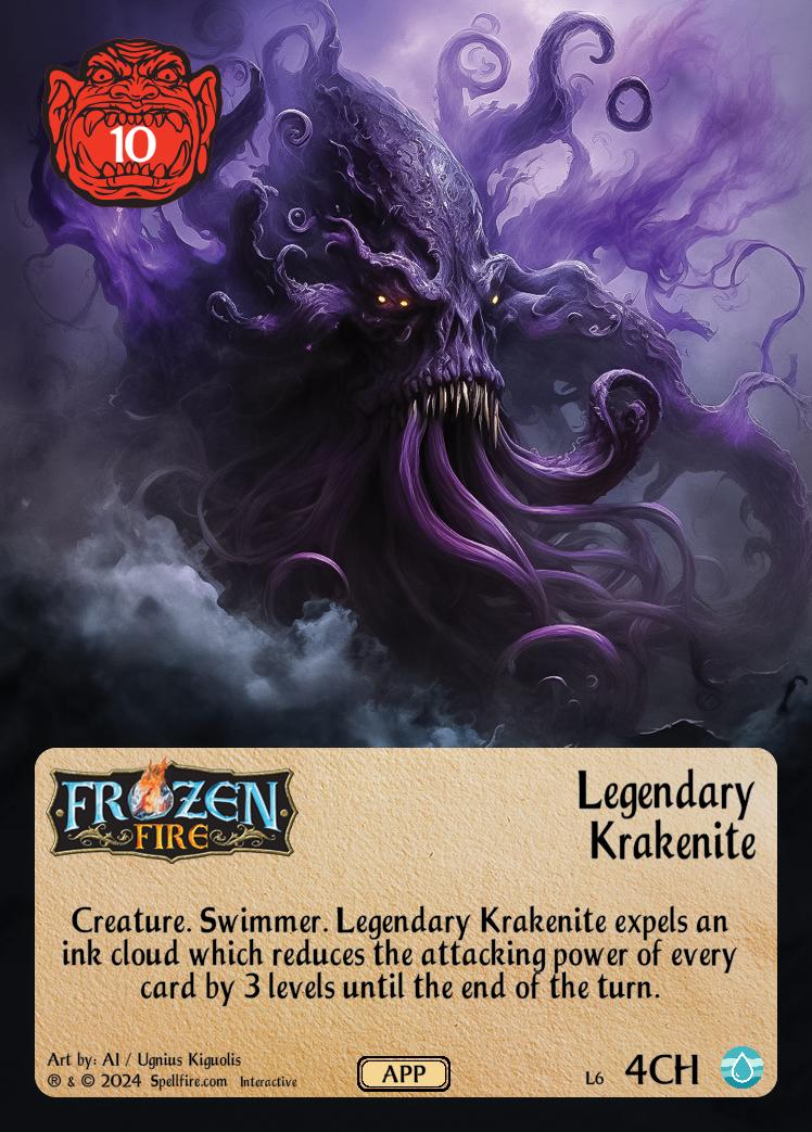 Level 6 Legendary Krakenite