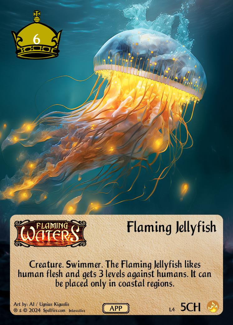 Level 4 Flaming Jellyfish