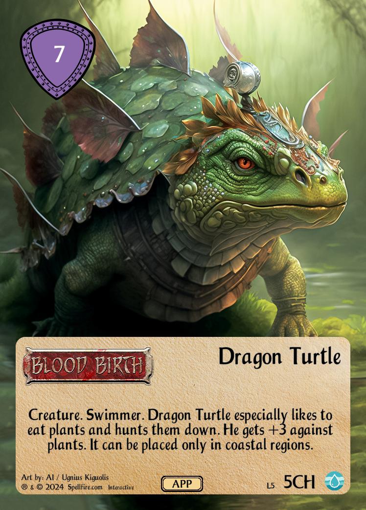 Level 5 Dragon Turtle