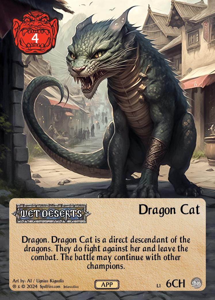 Level 1 Dragon Cat