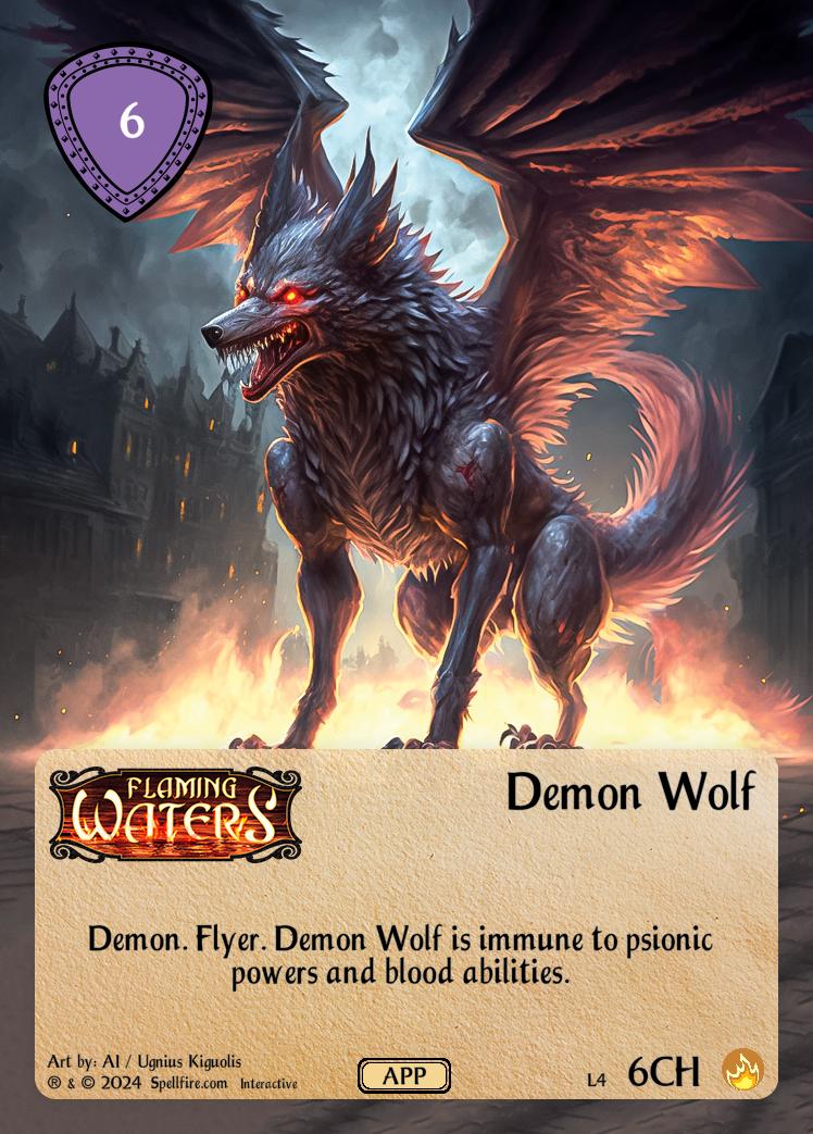 Level 4 Demon Wolf