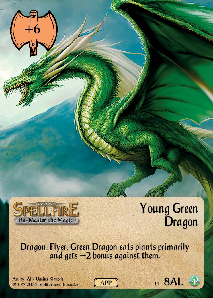 Level 1 Young Green Dragon