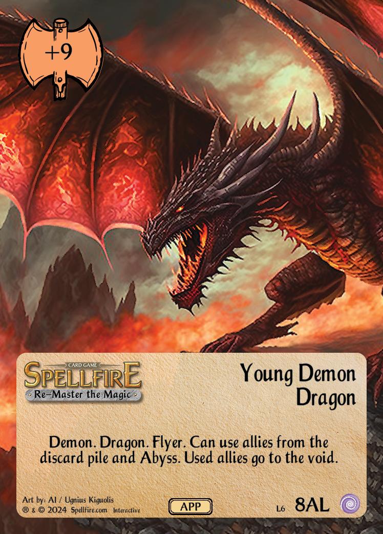 Level 6 Young Demon Dragon